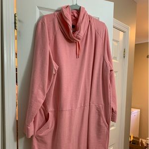 Penningtons activewear fake hoodie longsleeve sweatshirt dress